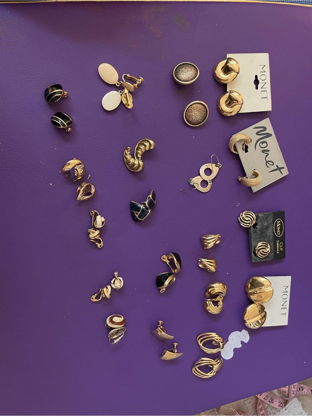 Vintage Monet Earrings